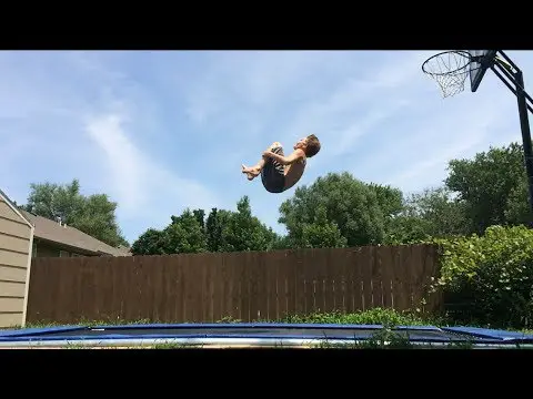 How to Do a Double Front Flip on a Trampoline
