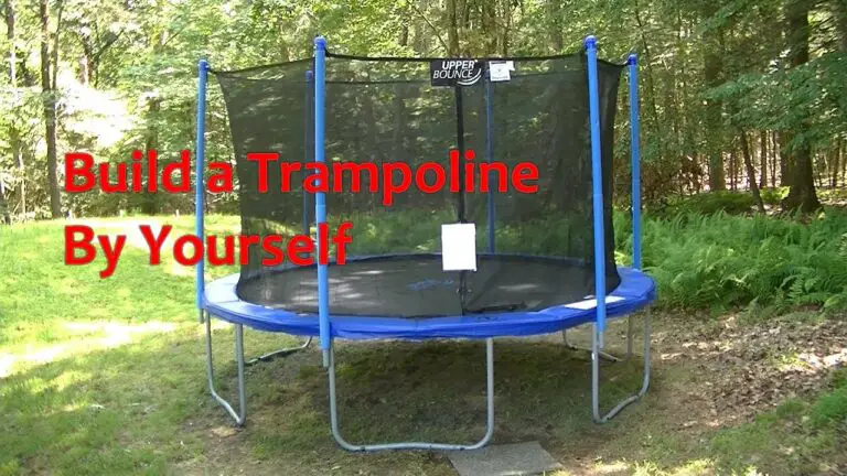 Who Can Put a Trampoline Together
