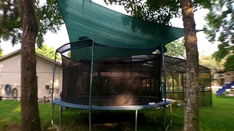 How to Shade a Trampoline