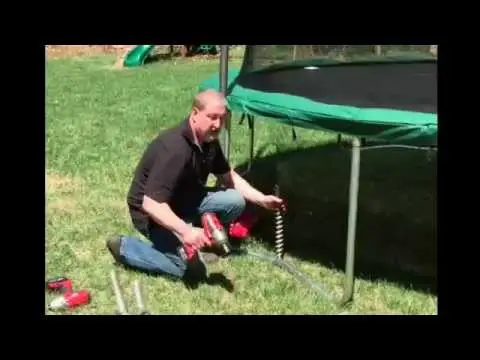 How to Install Trampoline Anchors