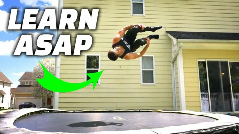 How to Do Flips on a Trampoline