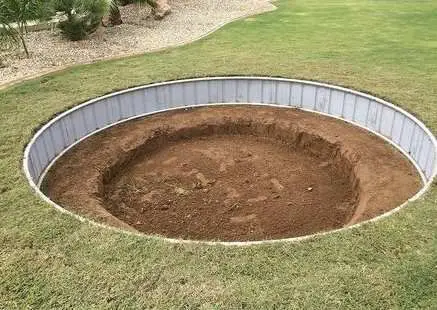 How to Dig a Hole for Trampoline