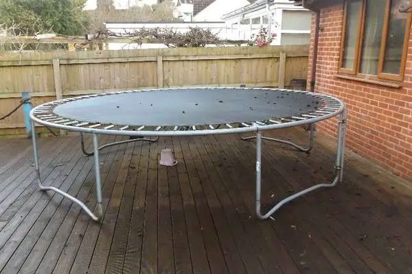 Can a Trampoline Go on Decking