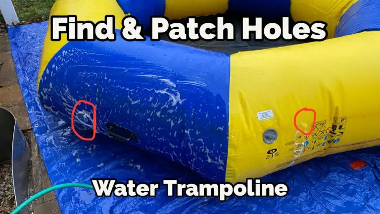 How to Patch a Water Trampoline