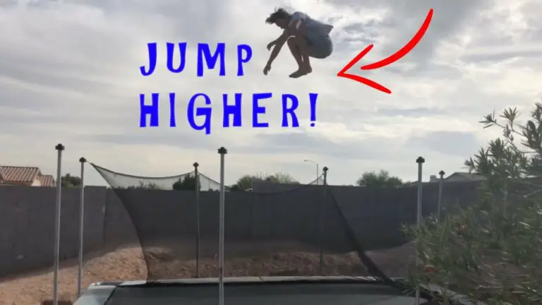 How to Jump Higher on a Trampoline