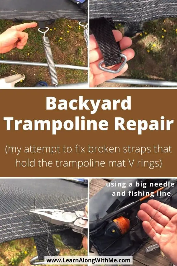 How to Fix a Broken Spring on a Trampoline