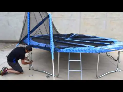 How to Assemble a Trampoline Net