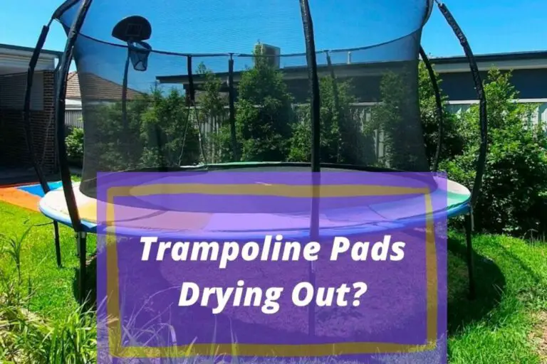 How to Keep Trampoline Dry