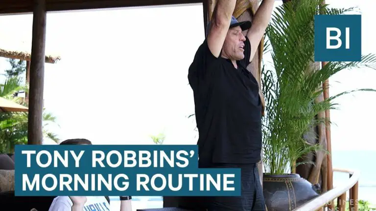 Why Does Tony Robbins Jump on a Trampoline