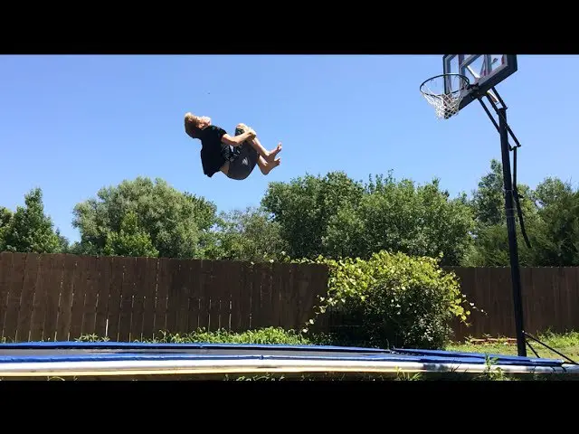 How to Do Double Backflip on Trampoline
